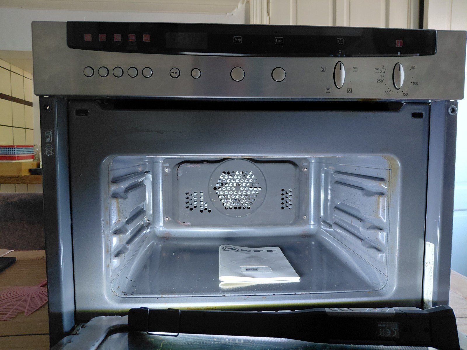 neff magnetron gezocht kap, Ophalen