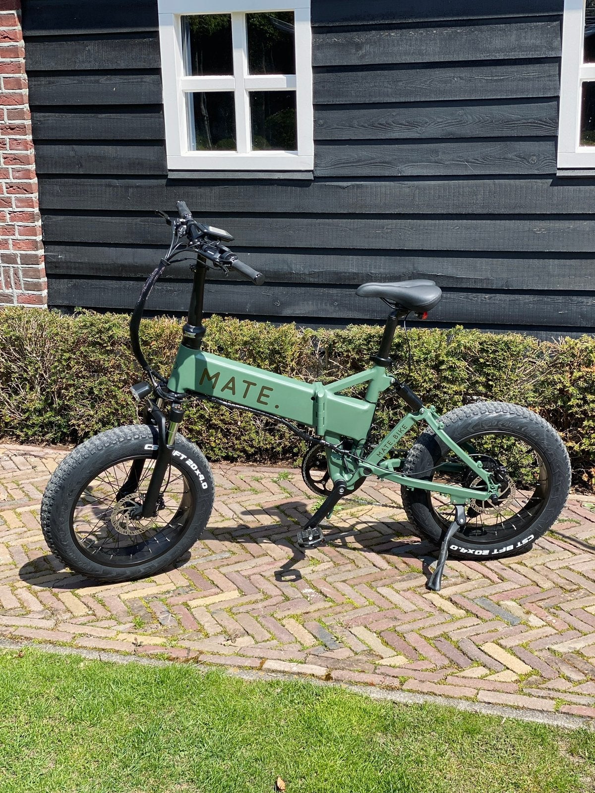 1x Mate Bike X 750W (compleet met hangslot en toebehoren), Ophalen, Zo goed als nieuw, 1 kind, Overige merken