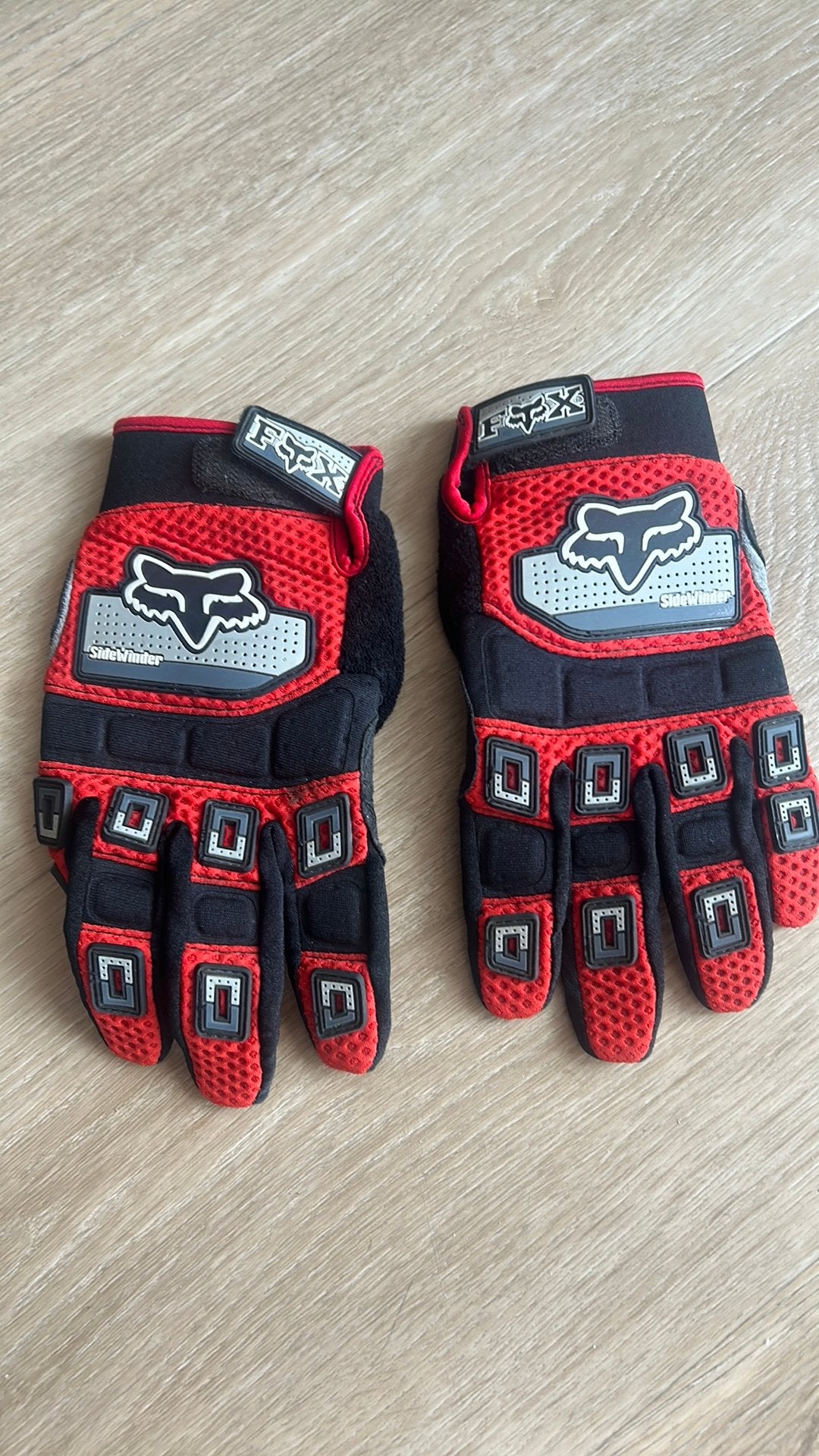 Mooie Fox race handschoenen maat 10 L, Ophalen of Verzenden, Tweedehands, Handschoenen