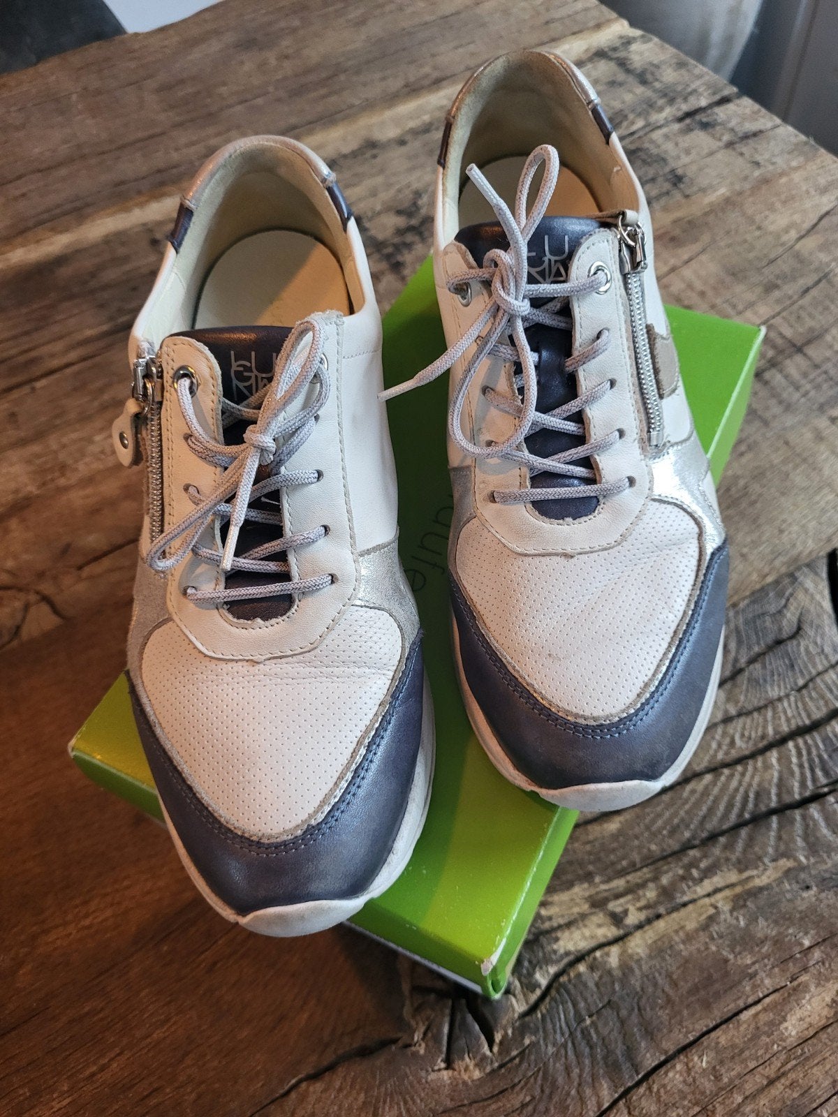 waldlaufer leren schoen maat 40, Kleding | Dames, Waldlaufer, Wit, Ophalen of Verzenden, Sneakers of Gympen