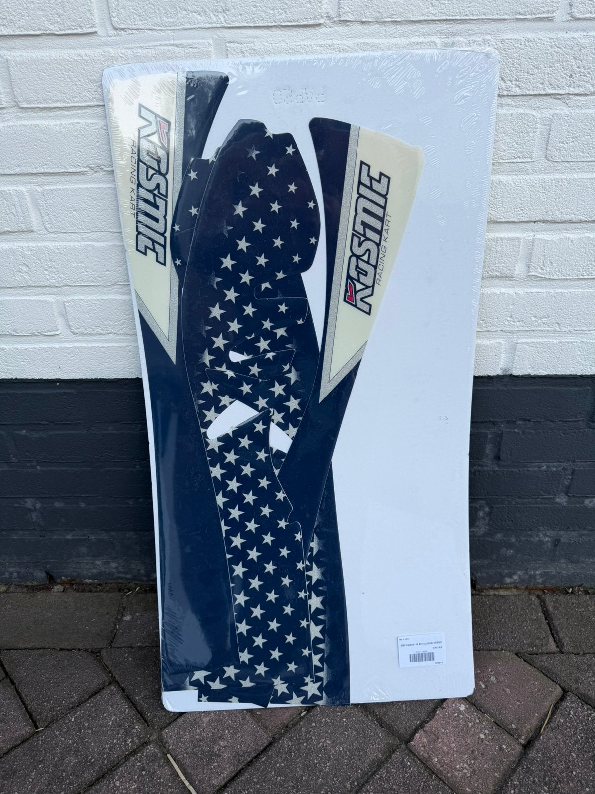 Otk Kosmic kart  2025 m9 Voorbumper sticker nieuw, Ophalen of Verzenden, Nieuw, Onderdelen Kart