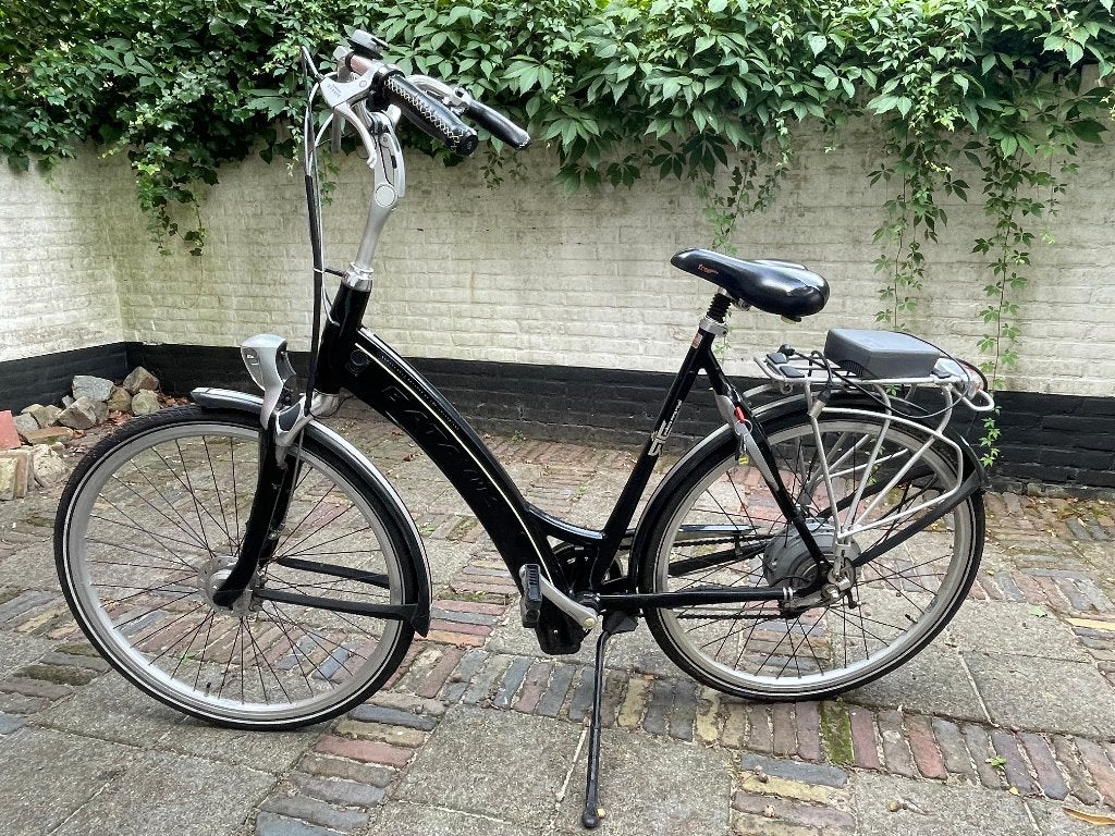 Fiets, Fietsen en Brommers, Elektrische fietsen, Ophalen, Minder dan 30 km per accu, Gebruikt, Batavus