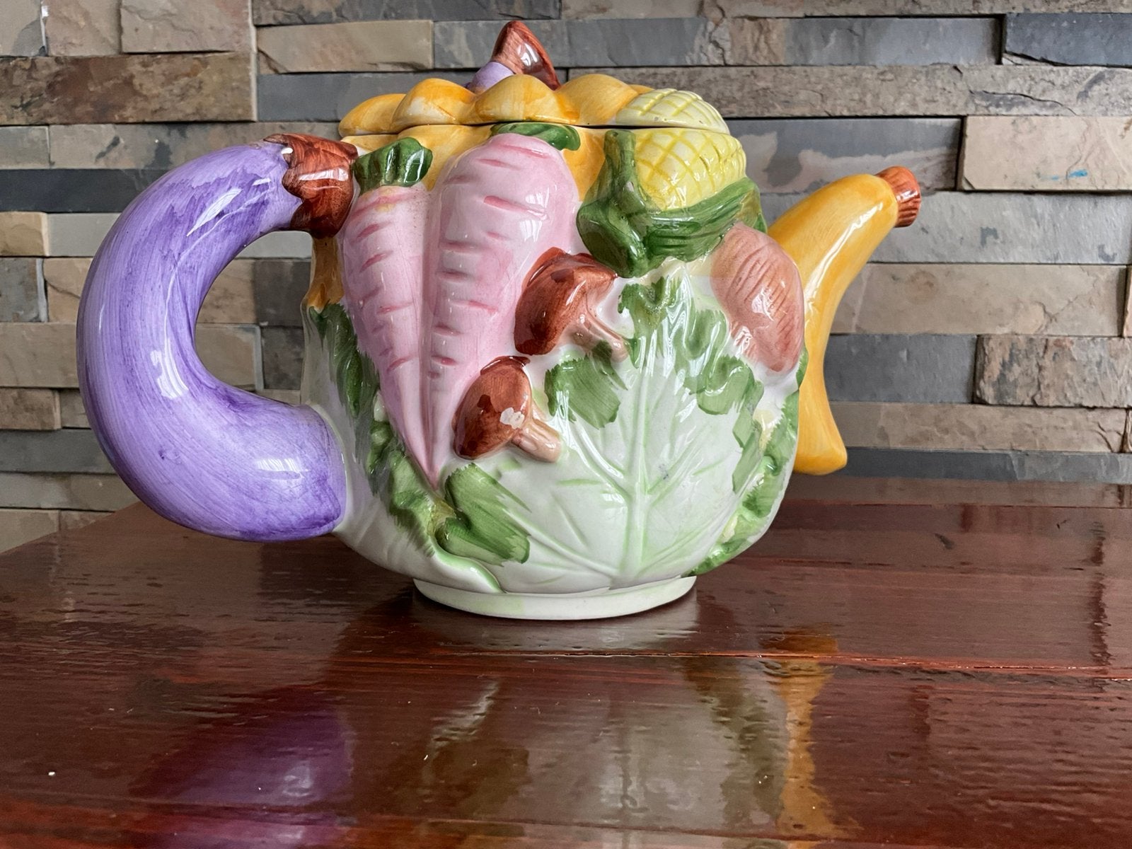 Prachtige vintage keramische theepot van Chang Shong 1980, Antiek en Kunst, Ophalen of Verzenden