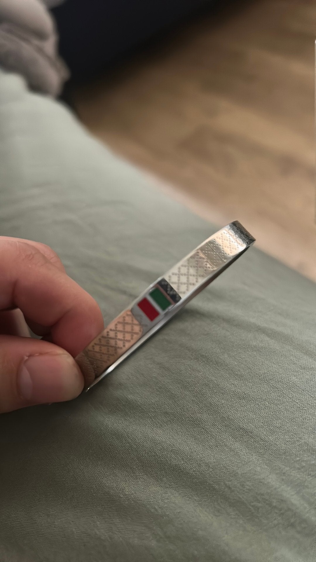 Italiaanse armband, Ophalen, Zo goed als nieuw, 17 tot 18, Dame