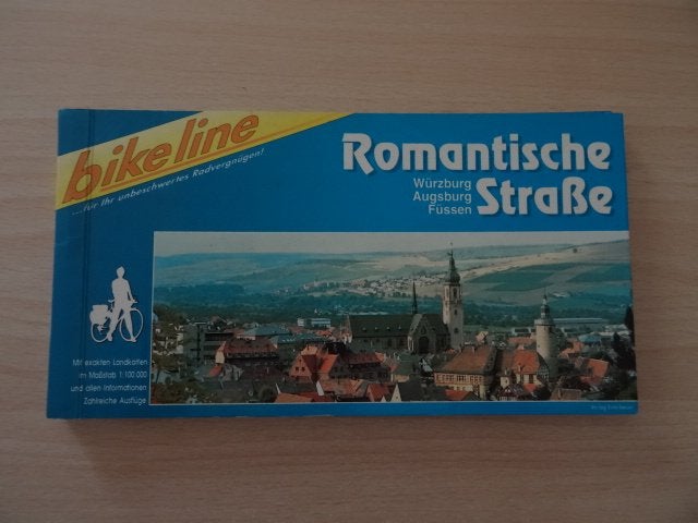 bikeline fietsgids Romantische Strasse, Boeken, Fiets- of Wandelgids, Europa, Ophalen of Verzenden, Gelezen
