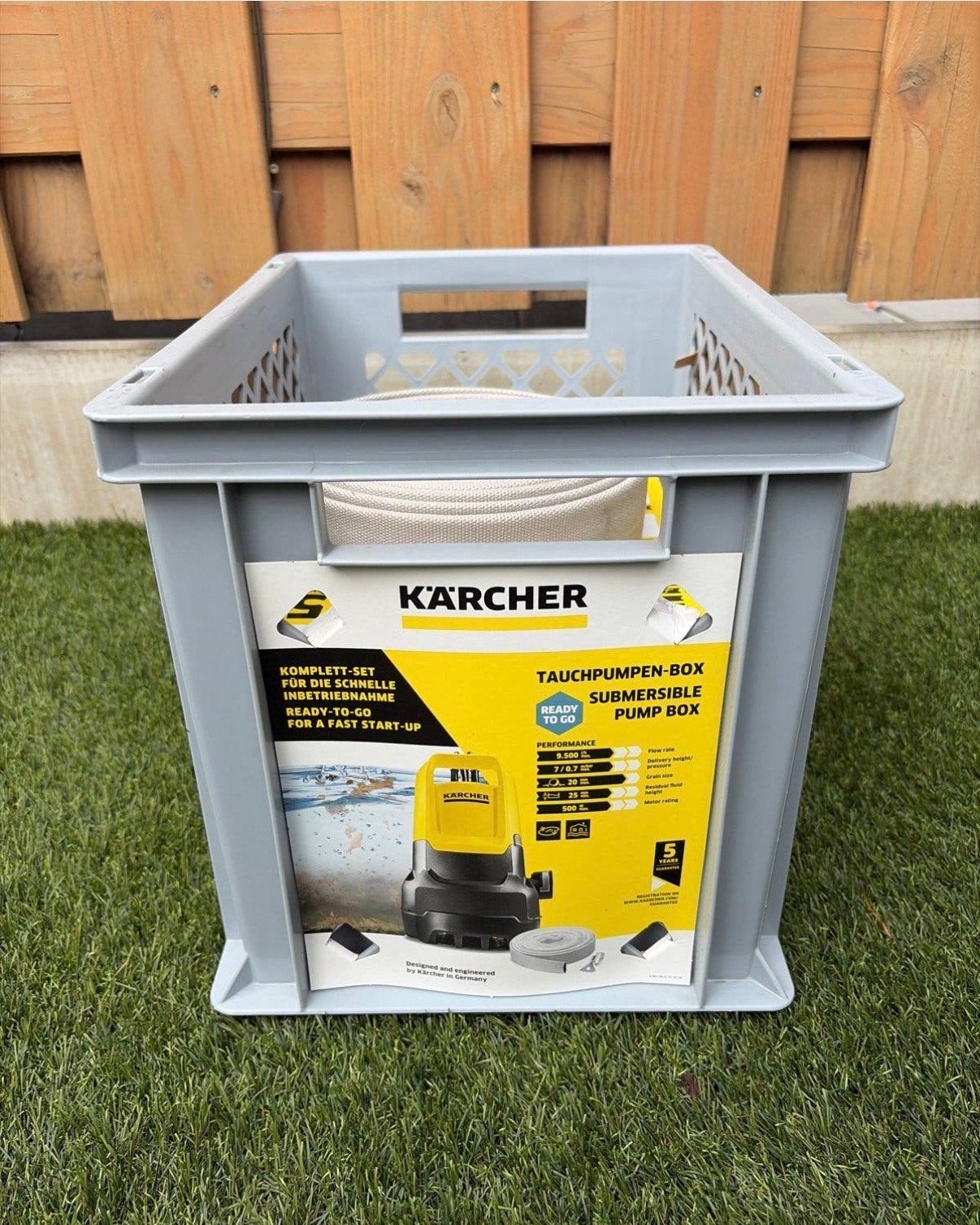 Kärcher SP 5 Dirt Dompelpomp - Nieuw in doos, Ophalen of Verzenden, Nieuw, Elektrisch, Dompelpomp