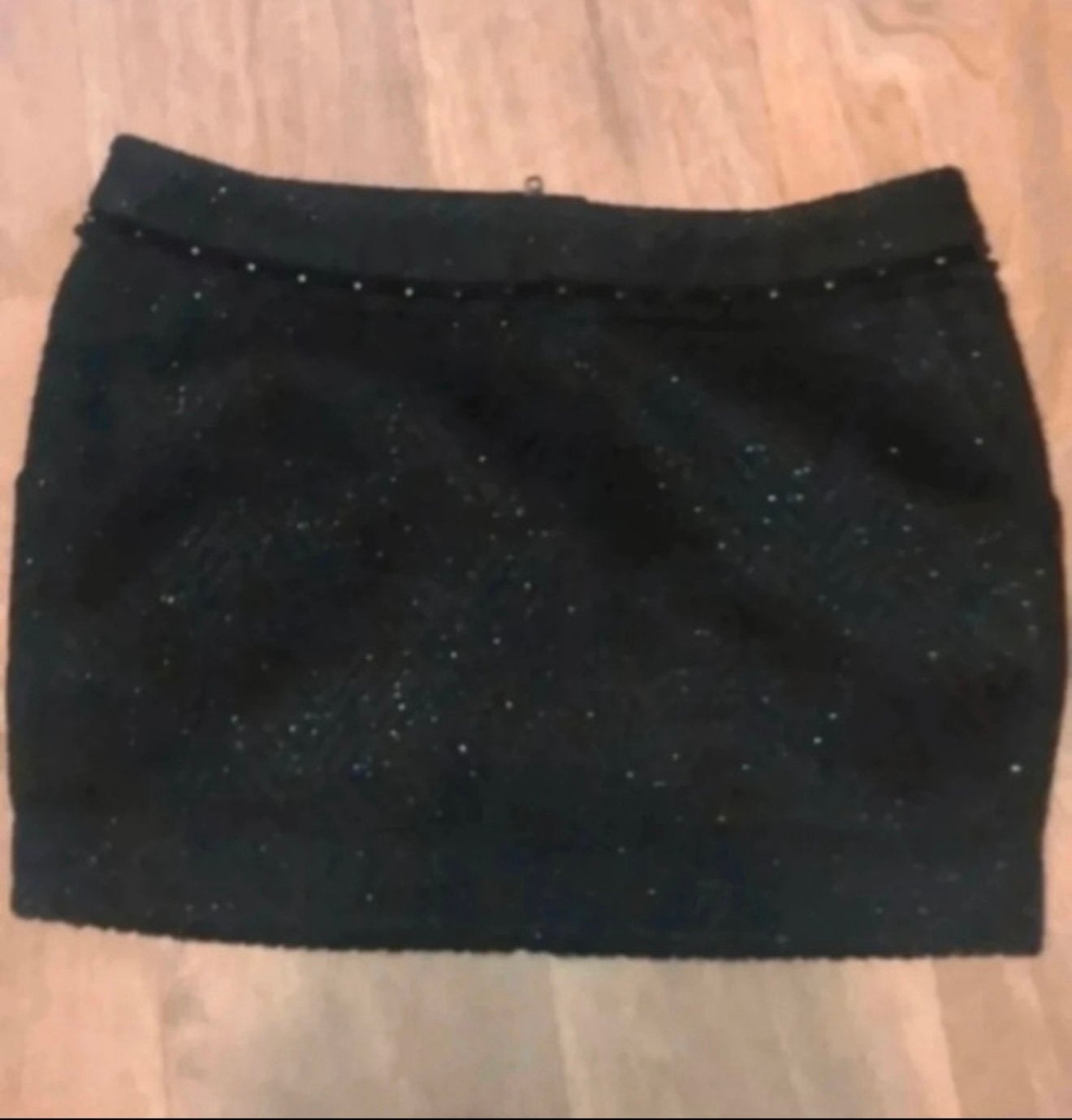 Maison Scotch zwart glitterrokje maat S, Zwart, Nieuw, Ophalen of Verzenden, Maat 36 (S)