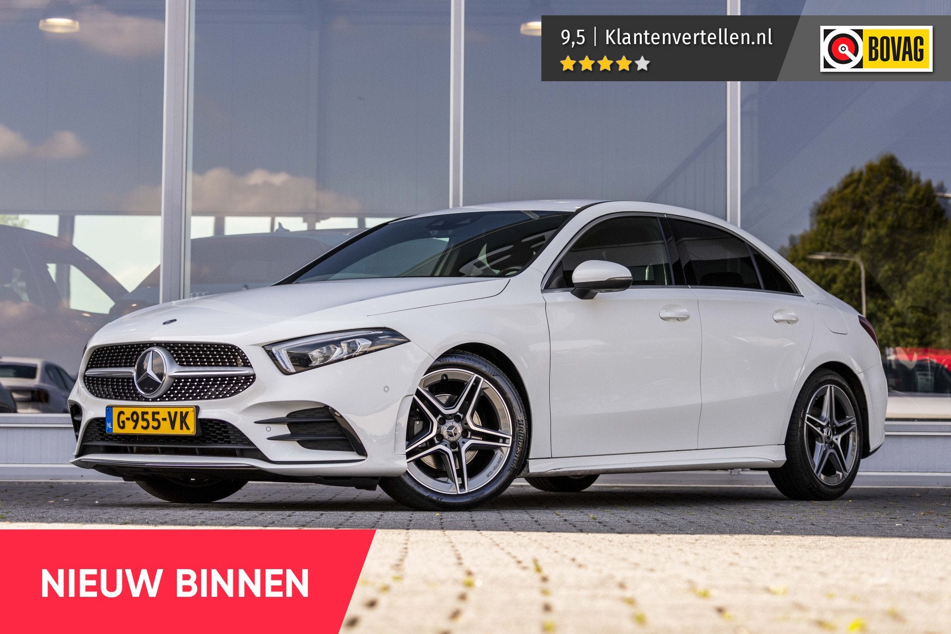 Mercedes-Benz A-Klasse 180 Business Solution AMG | Camera |, 12 maanden, 136 pk, Gebruikt, Euro 6