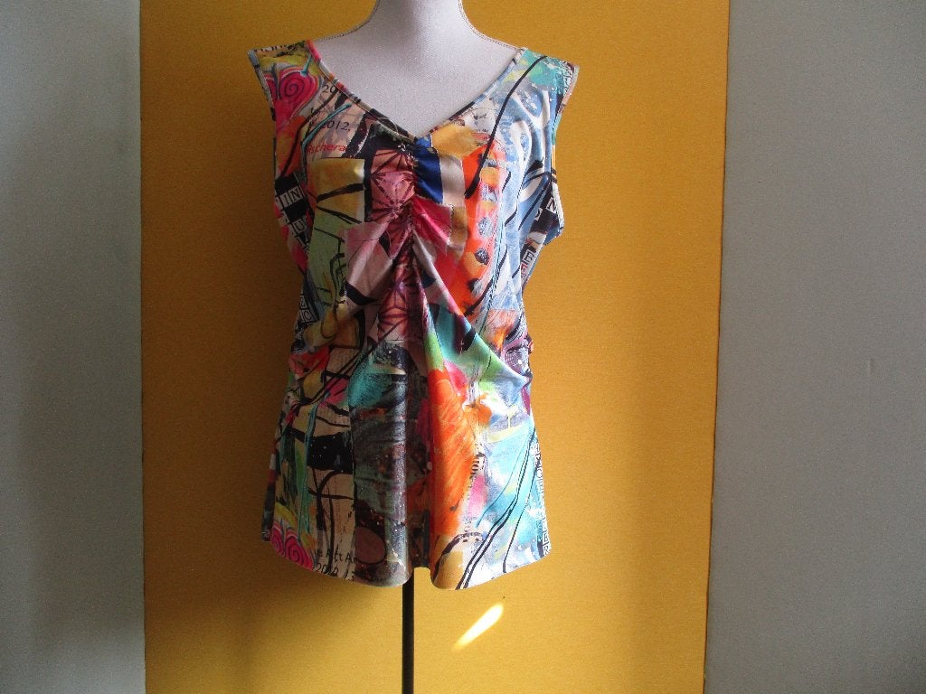 LIZZY & COCO top maat XL, Kleding | Dames, Maat 46/48 (XL) of groter, Zonder mouw, Meerkleurig, Verzenden