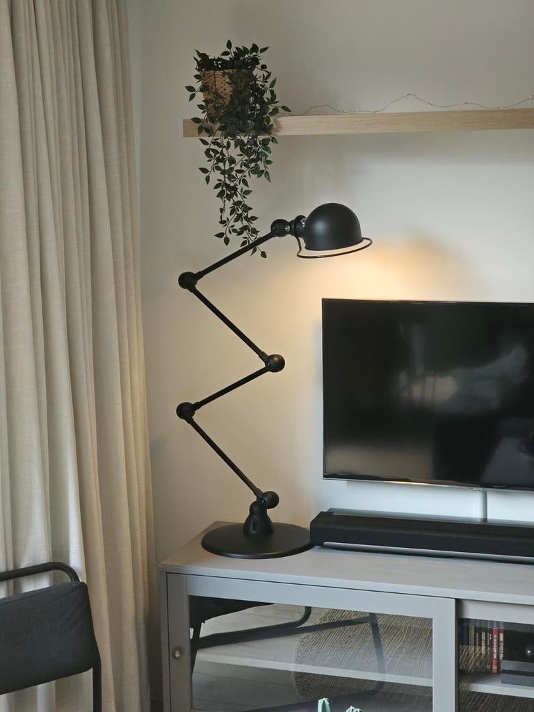 Jieldé Loft Vloerlamp Zwart, Ophalen, Zo goed als nieuw, Metaal, 150 tot 200 cm