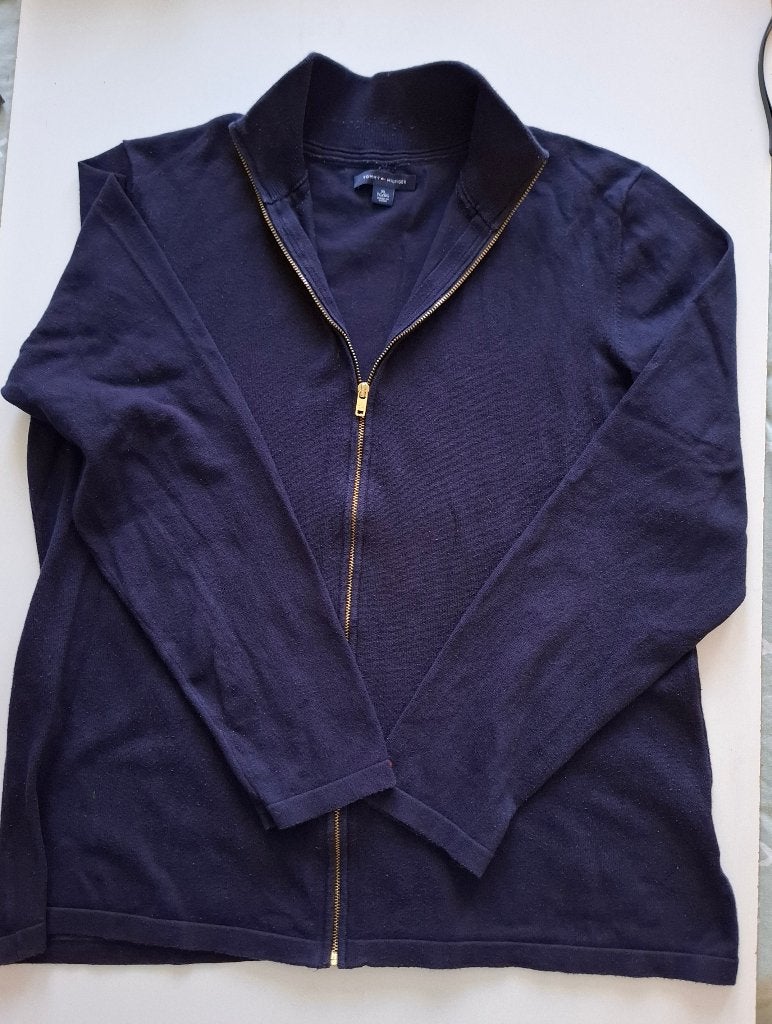 Vest Tommy Hilfiger maat XL, Kleding | Dames, Truien en Vesten, Blauw, Maat 46/48 (XL) of groter, Ophalen of Verzenden, Zo goed als nieuw