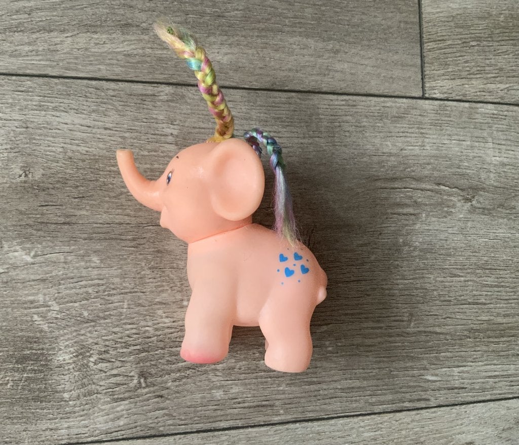 Vintage 1980's Soma Elephant Edgar (Fake My Little Pony ), Kinderen en Baby's, Speelgoed | My Little Pony, Ophalen of Verzenden