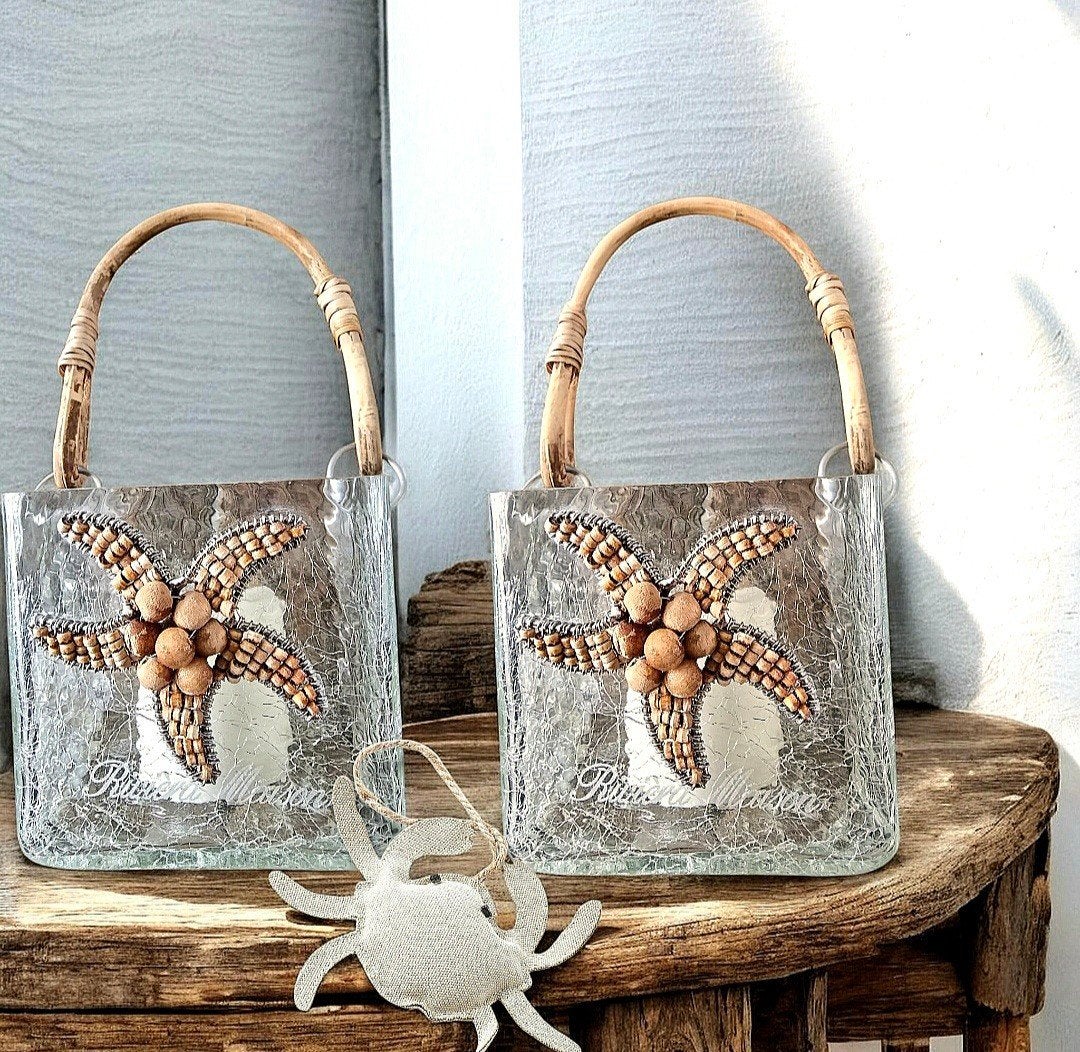 2 pcs rivièra maison lantern & 1 rivièra maison crab, Ophalen of Verzenden, Rivièra Maison