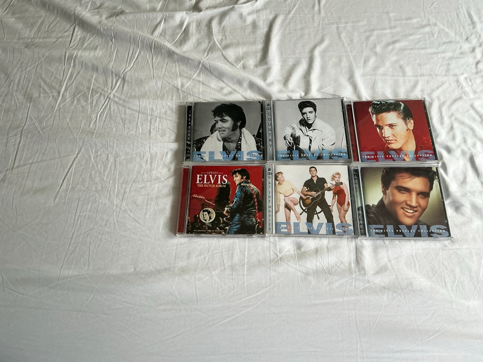 Elvis Presley CD Collectie - 6 Albums, Ophalen, Rock, Gebruikt, Inclusief doosje