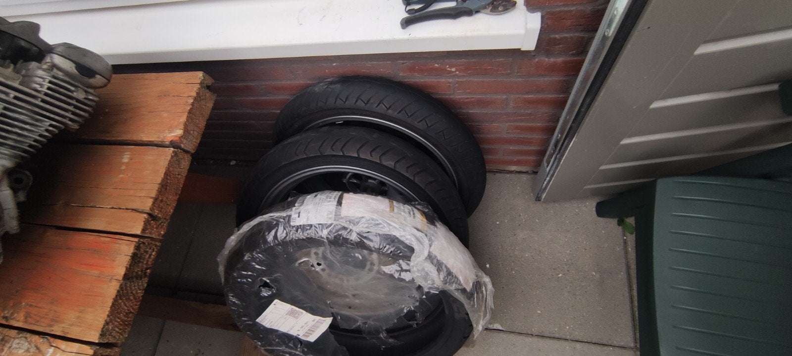 Yamaha XJ600S Diversion 2002 + grote partij onderdelen, Ophalen, Gebruikt
