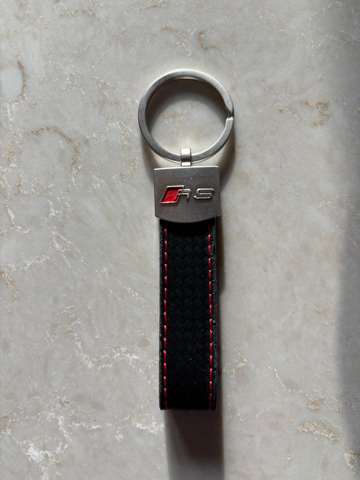 Rennsport Sleutelhanger Carbon met RS Logo, Ophalen of Verzenden, Nieuw, Merk