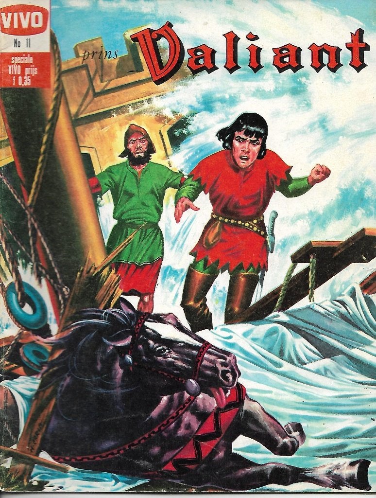 Prins Valiant - Nummer 11 (Vivo), Boeken, Stripboeken, Eén stripboek, Ophalen of Verzenden, Gelezen