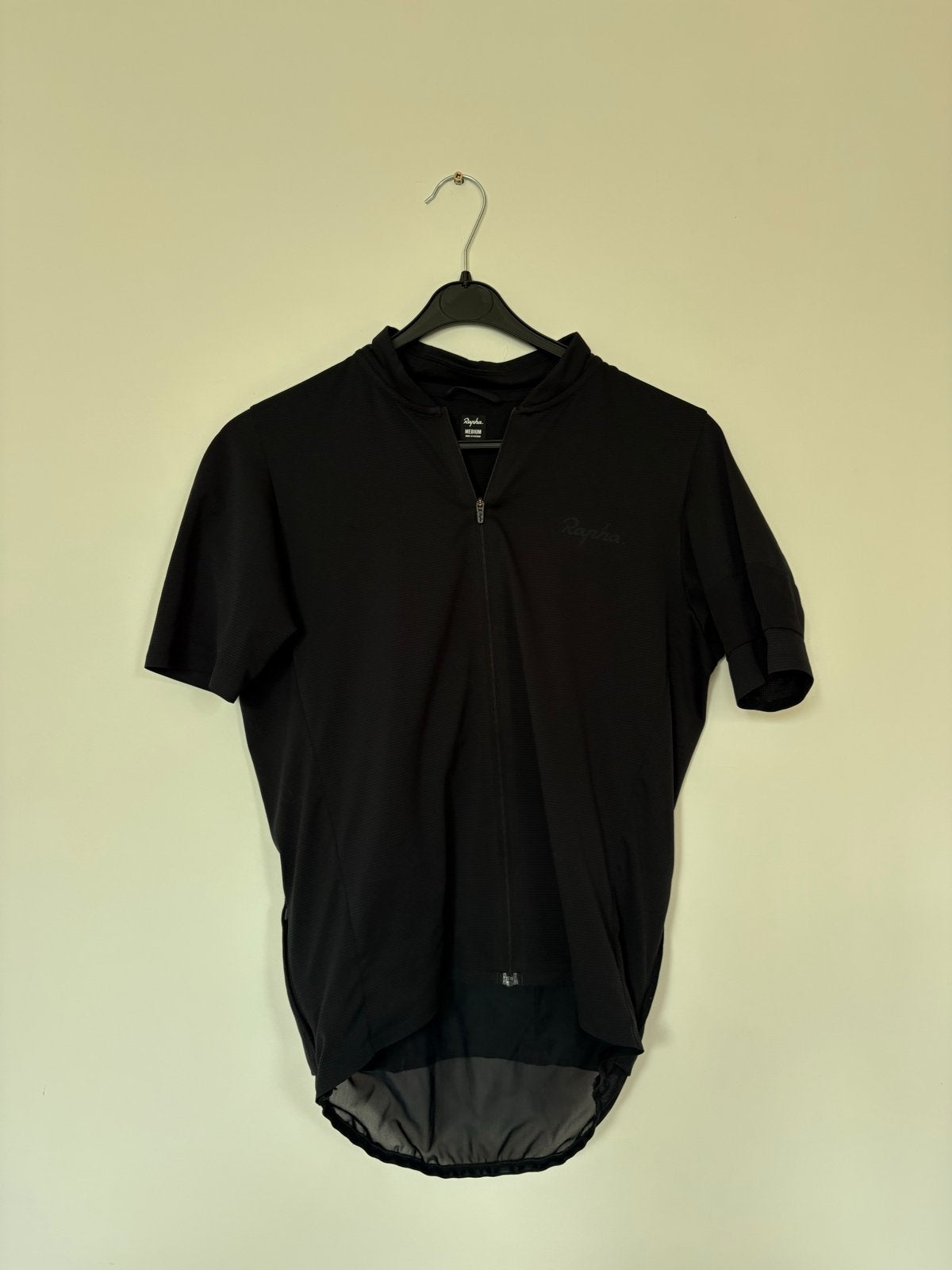 Rapha Flyweight Jersey Zwart Maat M, Ophalen of Verzenden, Zo goed als nieuw, Bovenkleding, Heren