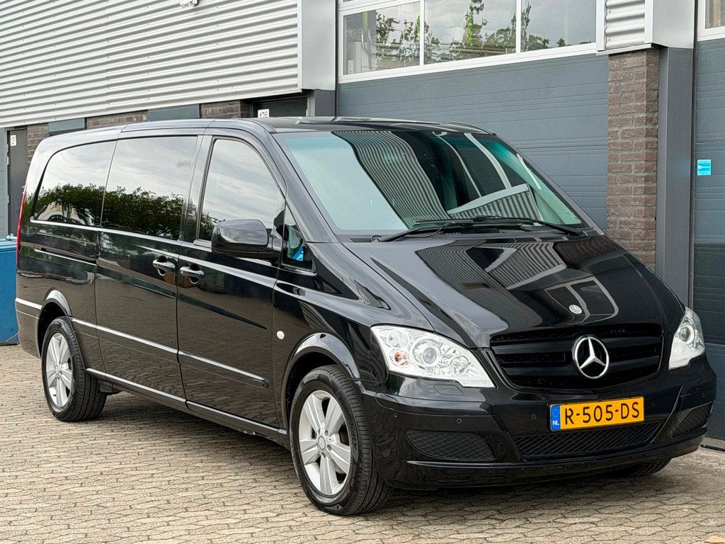 Mercedes-Benz Vito Viano 3.0 v6 Extra lang 2x elektrische sc, Auto's, Mercedes-Benz, Automaat, Euro 5, Achterwielaandrijving, Gebruikt