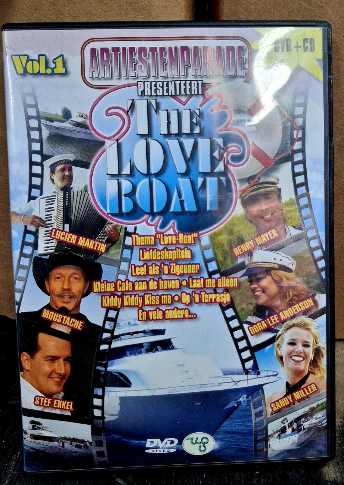 Artiestenparade presenteert The Love Boat DVD + CD, Alle leeftijden, Ophalen of Verzenden, Gebruikt