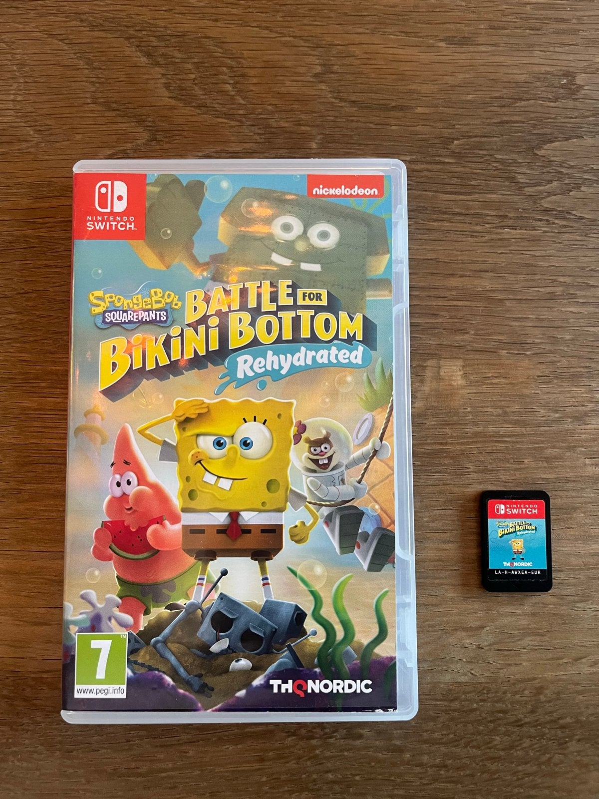 SpongeBob: Battle for Bikini Bottom Rehydrated Switch, 1 speler, Ophalen of Verzenden, Zo goed als nieuw, Platform