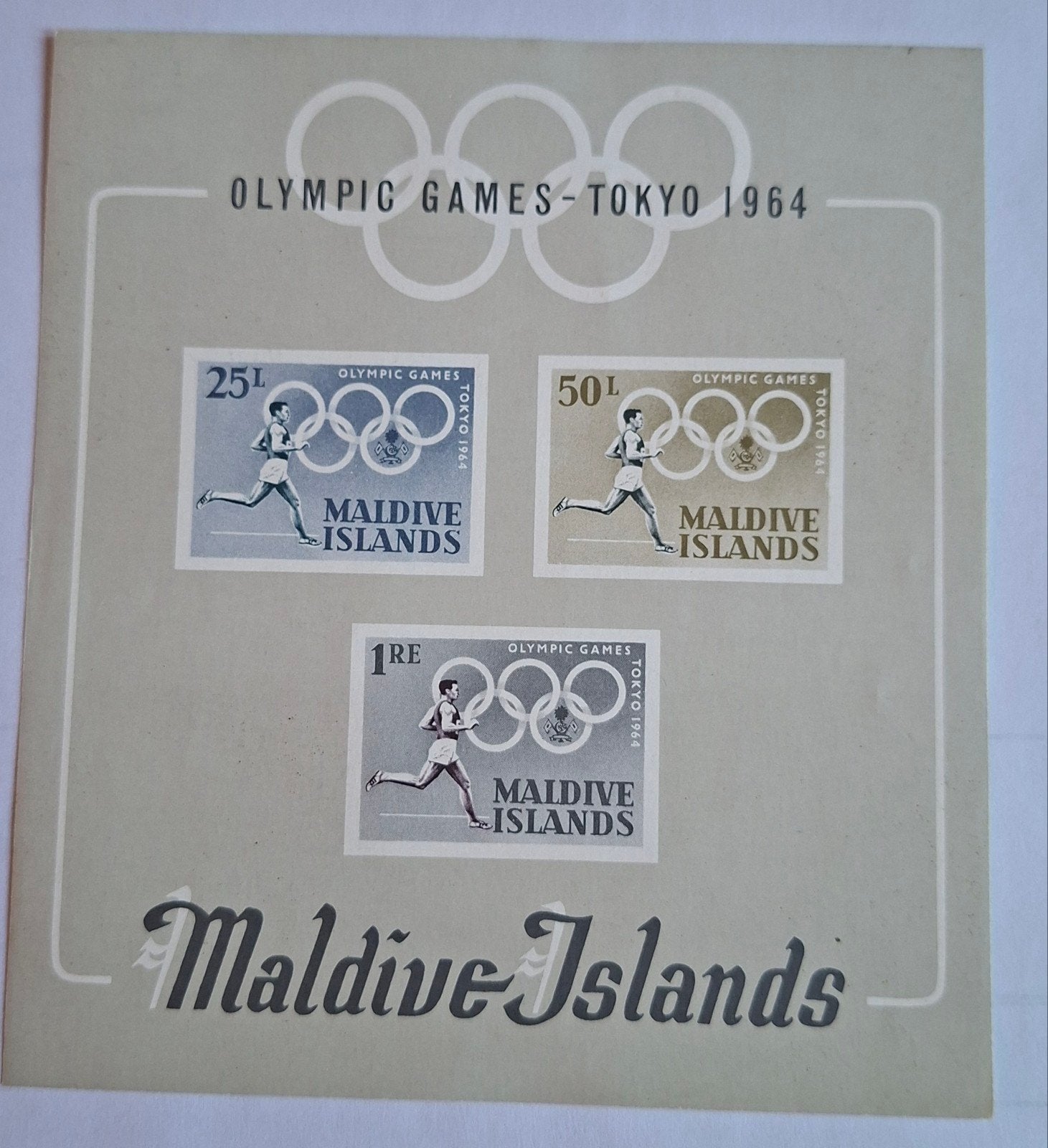 Olympische Spelen Tokyo 1964. Diverse blokjes, Verzenden, Sport