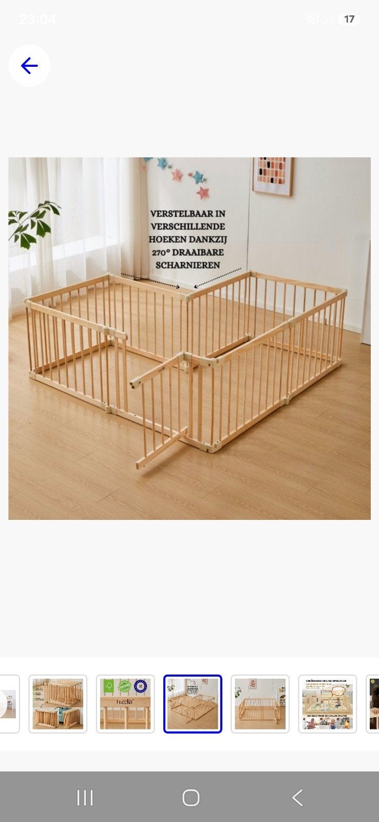 Houten grondbox 10m, Ophalen, Gebruikt