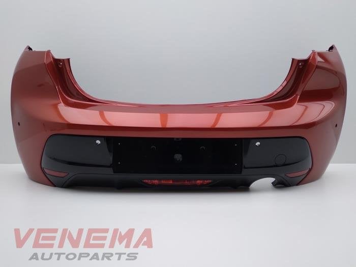 Achterbumper van een Peugeot 208 (EVH), 12 maanden garantie, Gebruikt, -, -