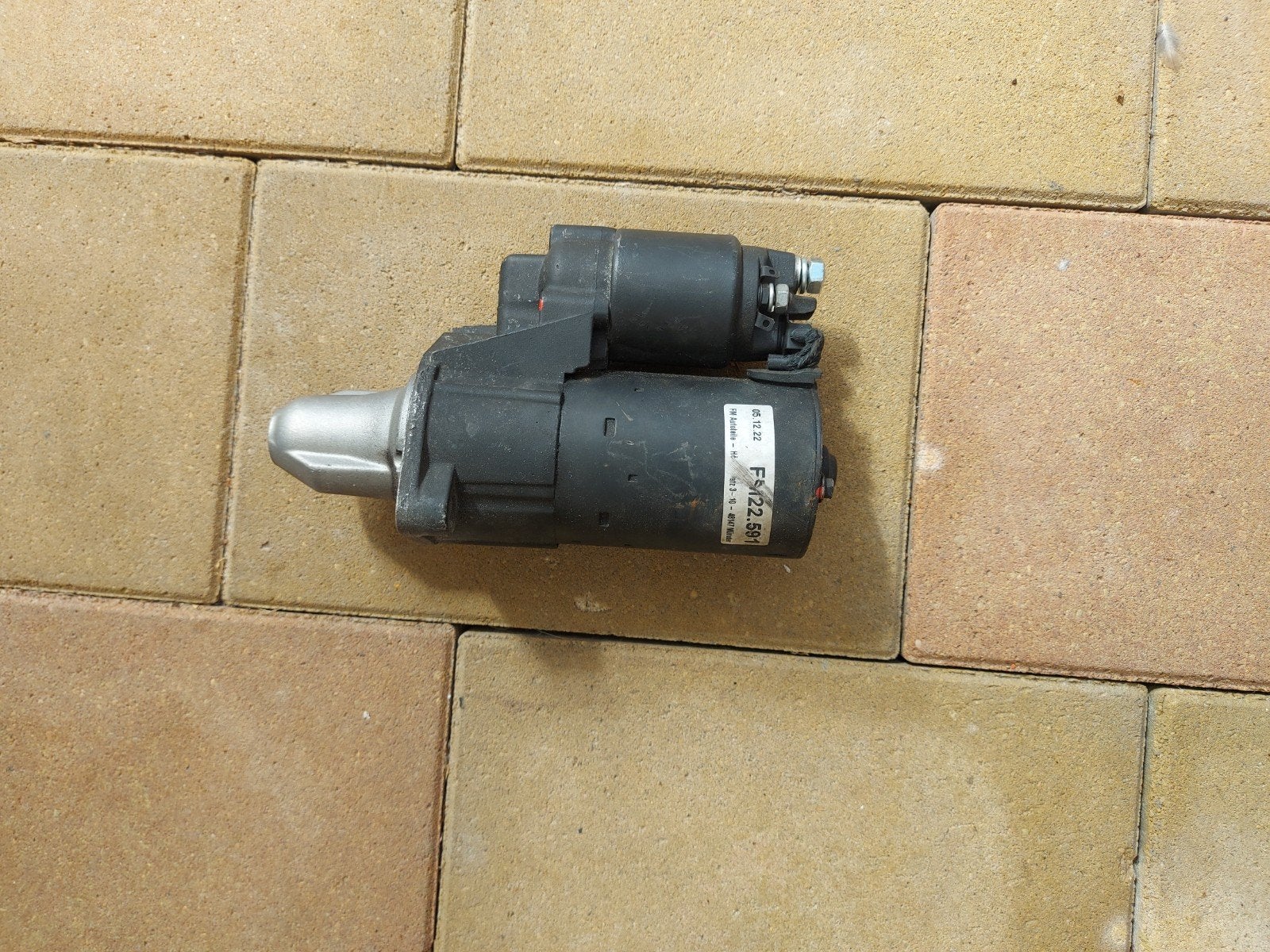 Startmotor Mercedes M273 5.5L V8 388 PK - Z.G.A.N., Ophalen, Gebruikt, Mercedes-Benz