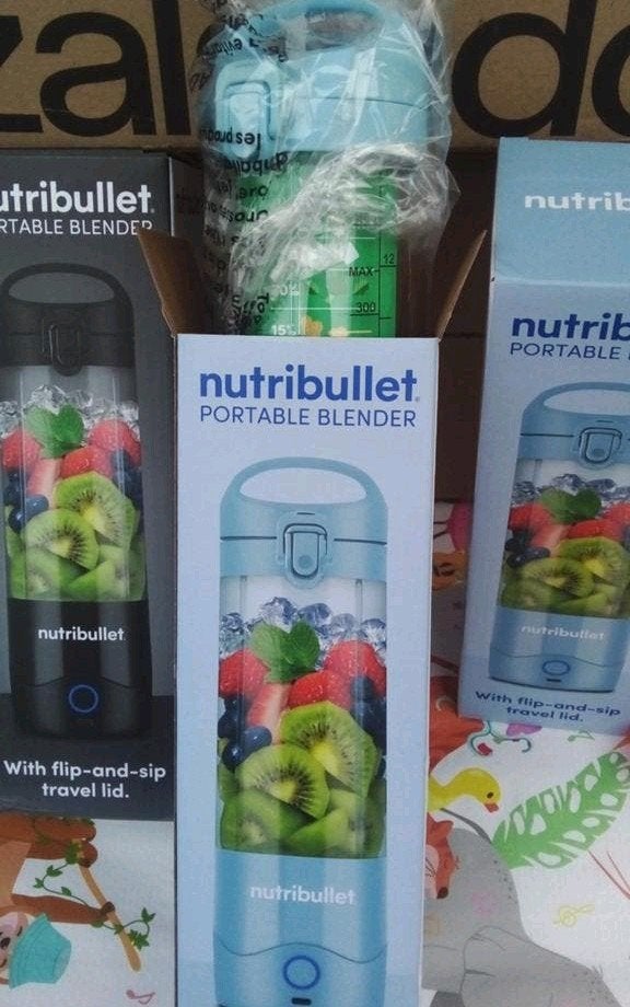 Nutribullet portable blender Blauw, Verzenden, Nieuw, Overige typen