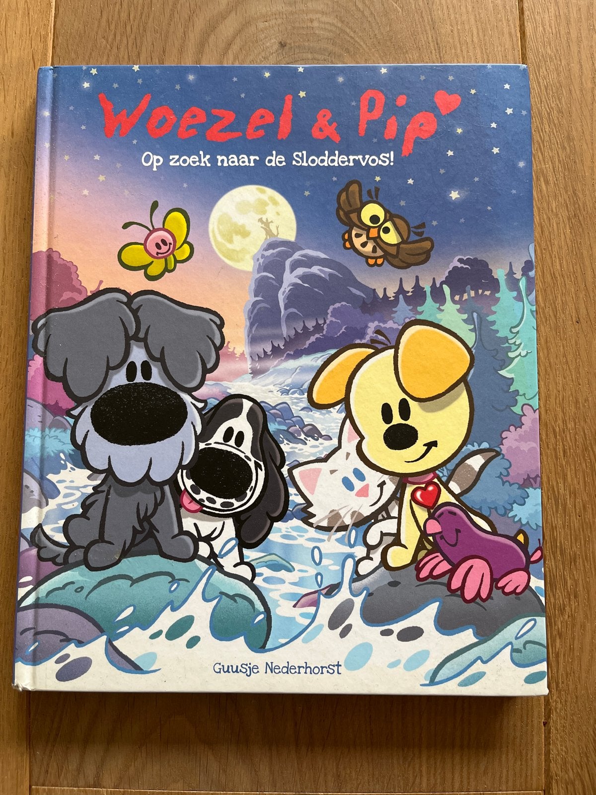 Woezel & Pip: Op zoek naar de Sloddervos! - Guusje Nederhors, Fictie algemeen, Jongen of Meisje, Ophalen of Verzenden, Zo goed als nieuw