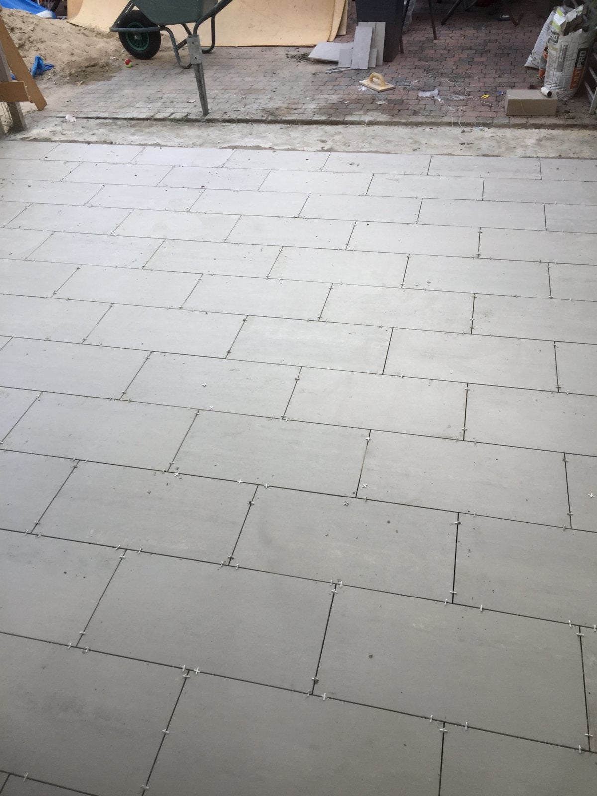 Stratenmaker, Ophalen of Verzenden, Zo goed als nieuw, Beton, Terrastegels