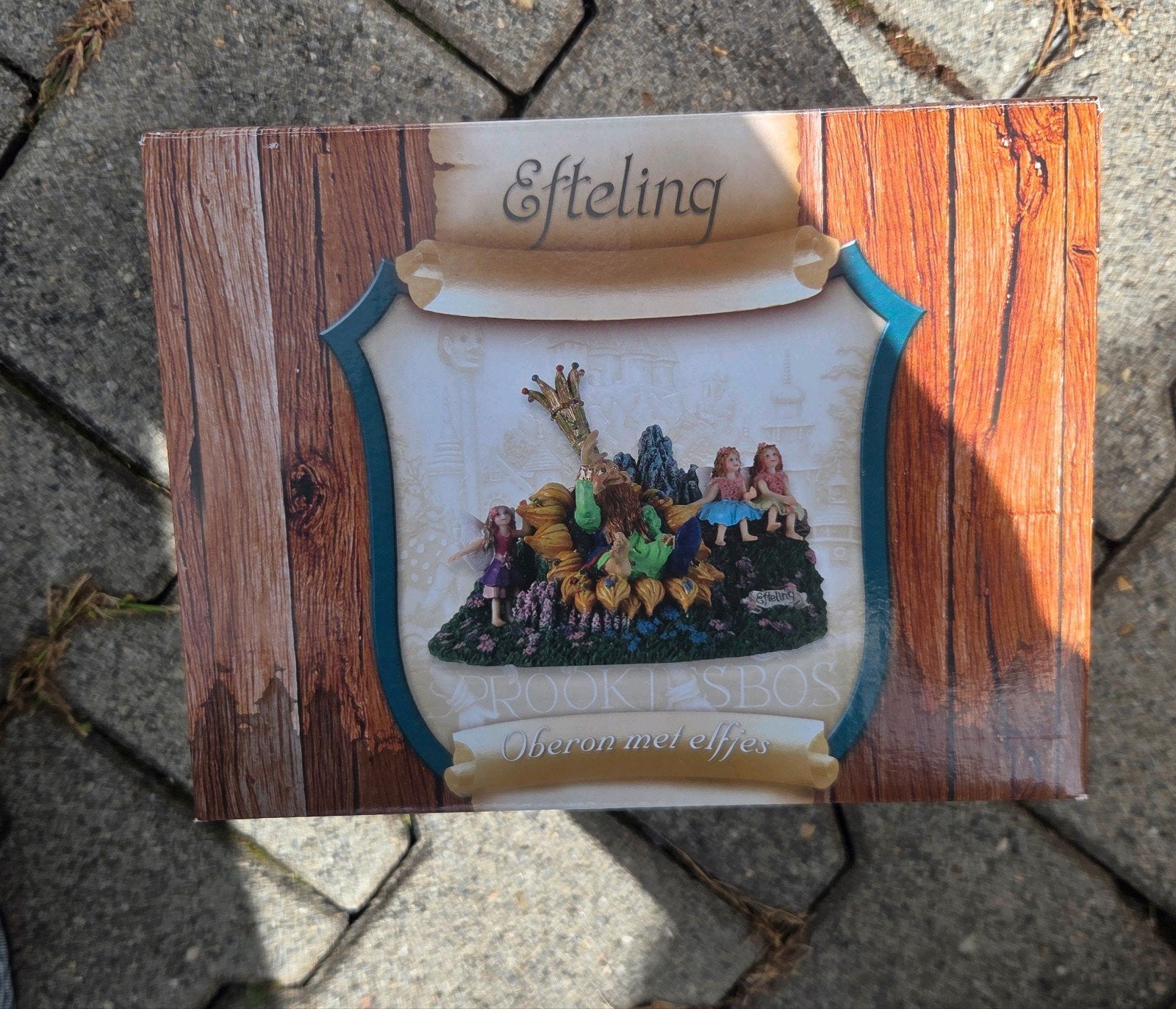Efteling Luville oberon met elfjes- Nieuw in doos, Verzamelen, Ophalen of Verzenden, Nieuw, Beeldje of Poppetje