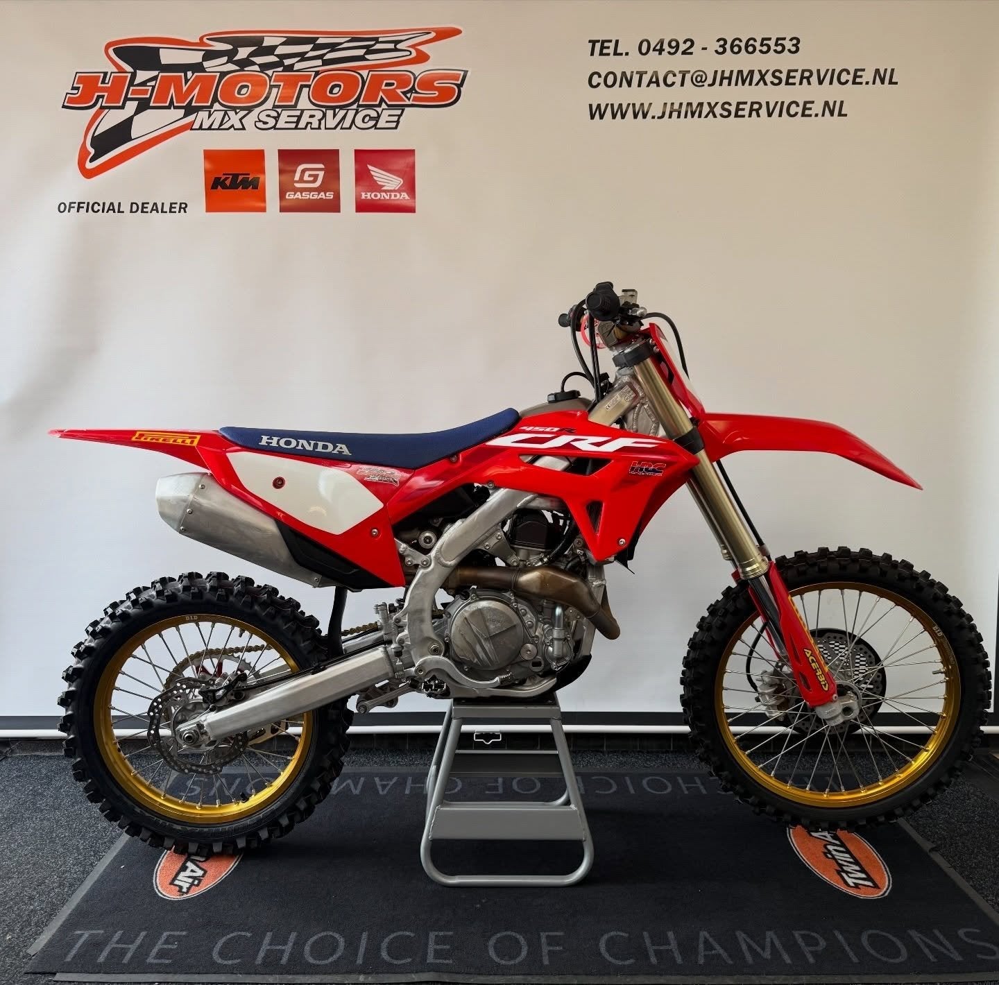 Honda CRF 450F 2023 anniversary edition, Bedrijf, Gebruikt, Crossmotor