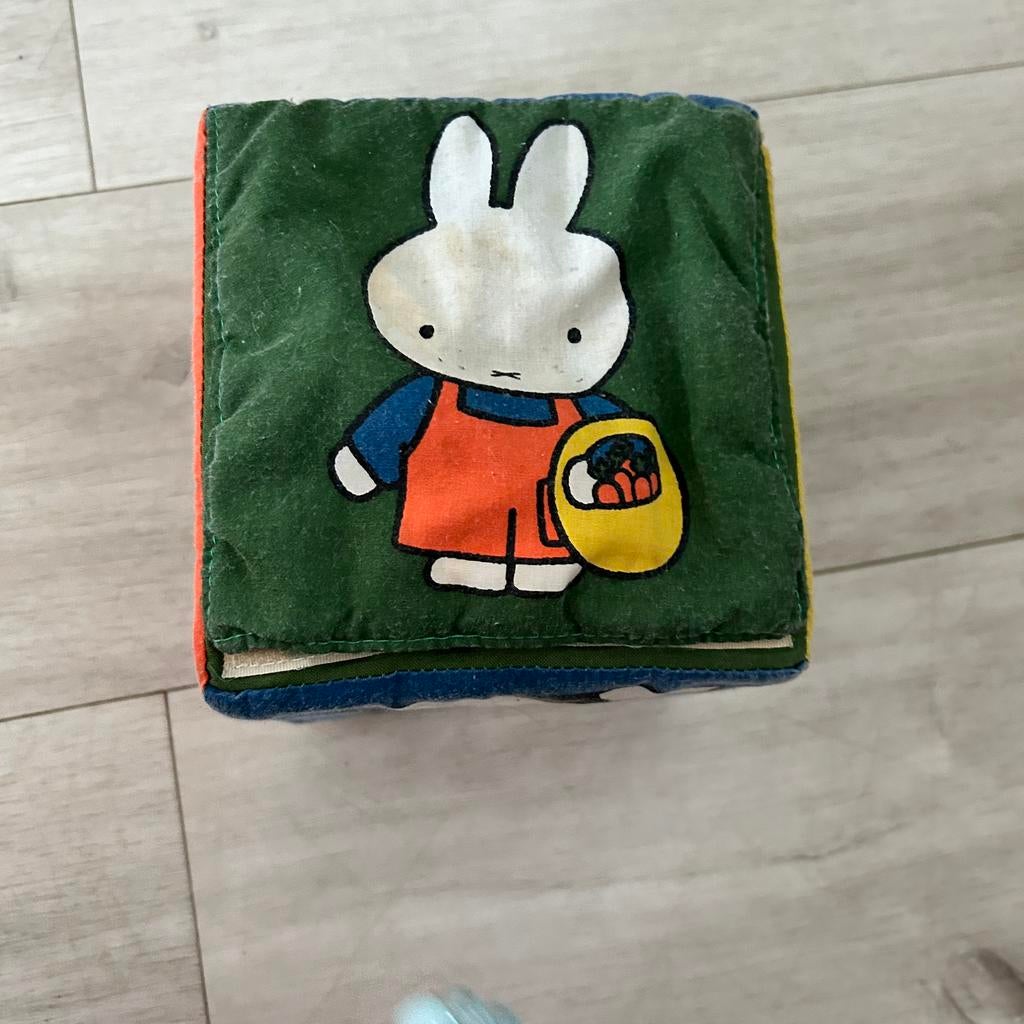Interactieve Nijntje Geluidskubus – Dick Bruna – Vintage, Ophalen of Verzenden, Gebruikt, Ontdekken, Met geluid