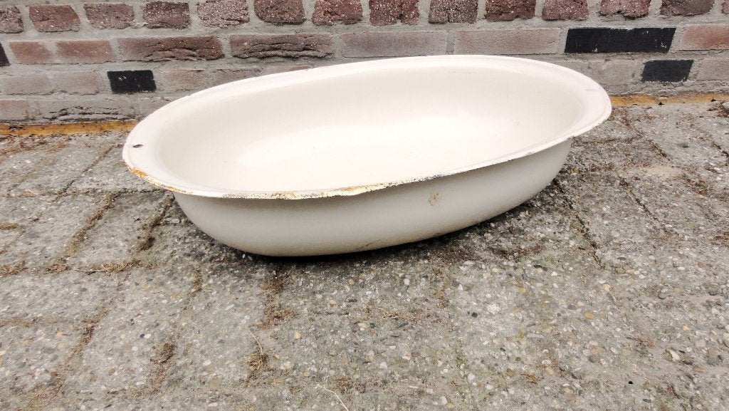 Bad, kinderbad, teil emaille, Antiek en Kunst, Ophalen of Verzenden