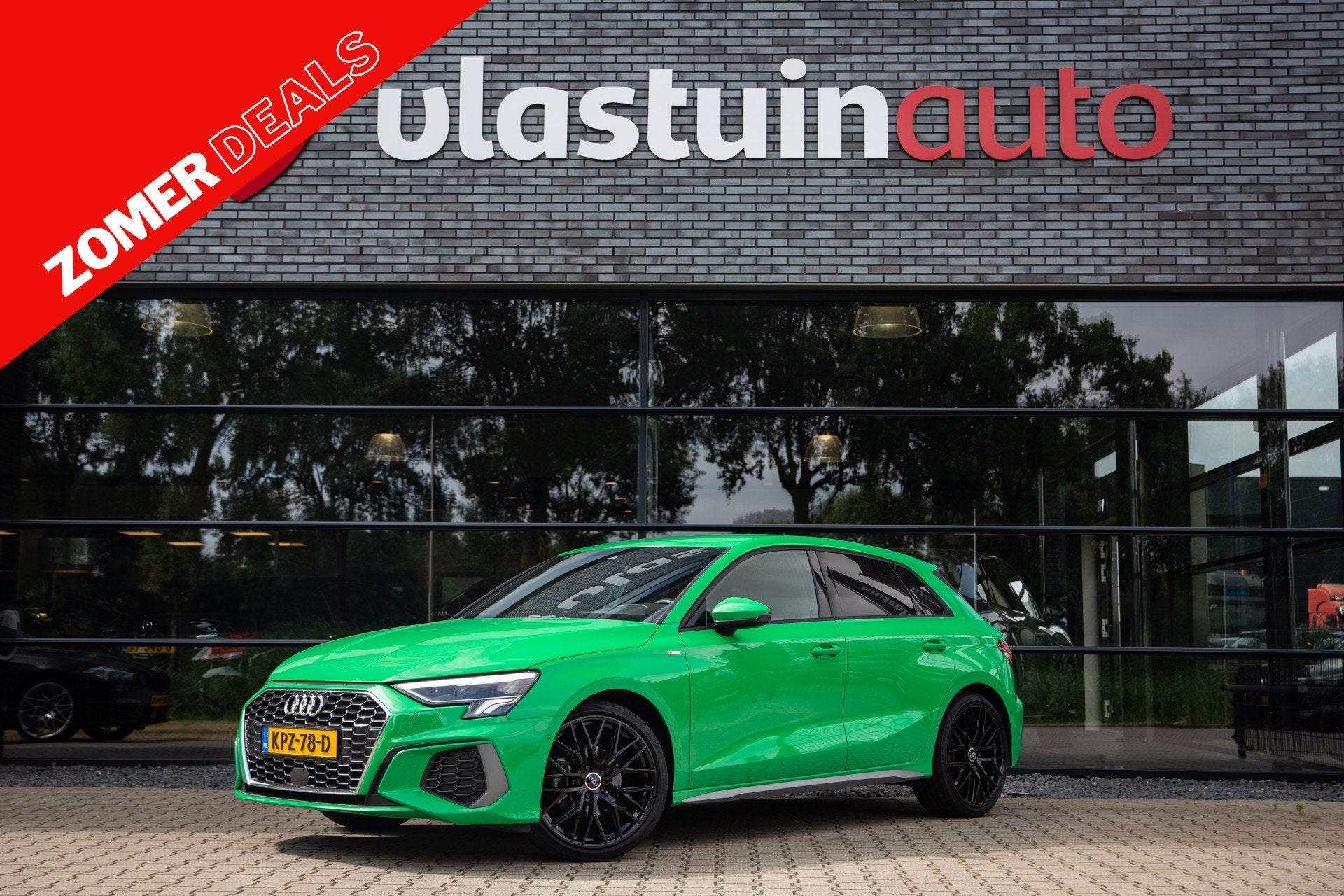 Audi A3 Sportback 35 TFSI S edition Audi Exclusive, Adap. cr, Auto's, Audi, 4 cilinders, 150 pk, Leder en Stof, Bedrijf