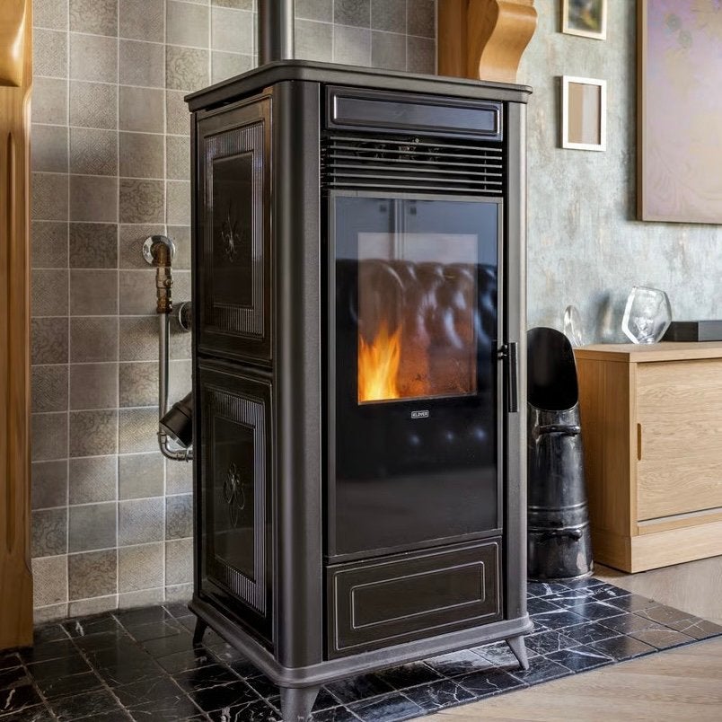 Klover Thermoclass HCL Hydro Pelletkachel 15 kW (2019), Ophalen, Overige brandstoffen, Zo goed als nieuw, Pelletkachel