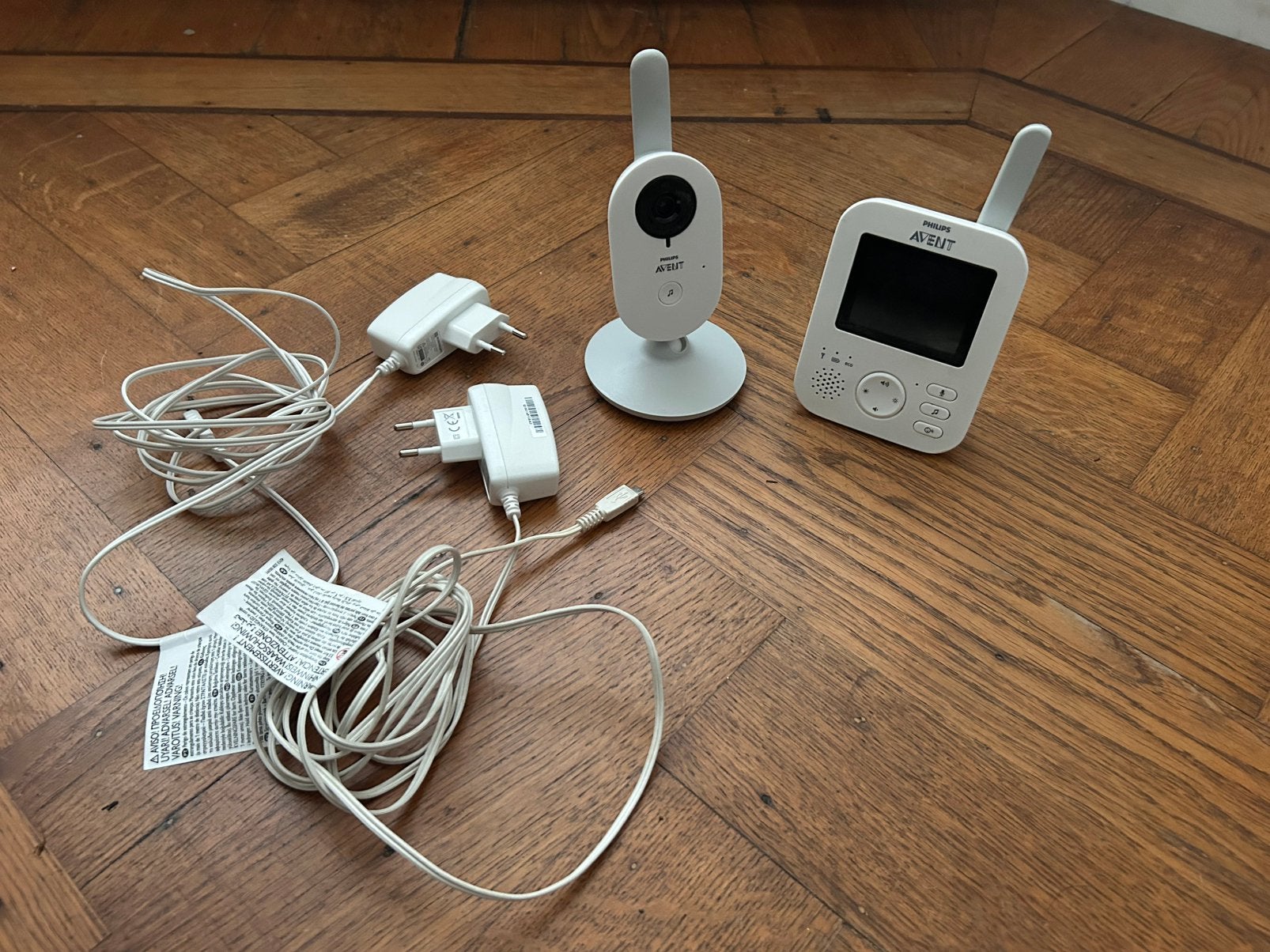 Philips Avent (met camera) Babyfoon Digitale videobabyfoon, Kinderen en Baby's, Babyfoons, Ophalen, Zo goed als nieuw, 250 meter of meer