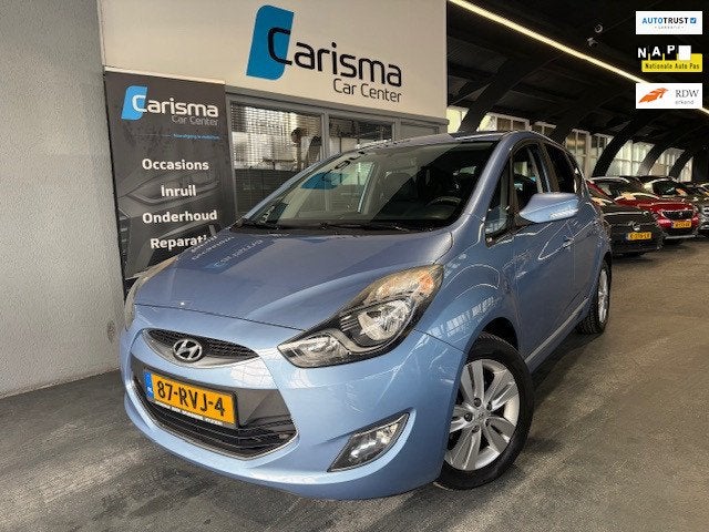 Hyundai Ix20 1.6i i-Vision Aut.|1e eig.|Cruise|Clima|Trekhaa, Auto's, Hyundai, Euro 5, 1591 cc, 4 cilinders, Blauw
