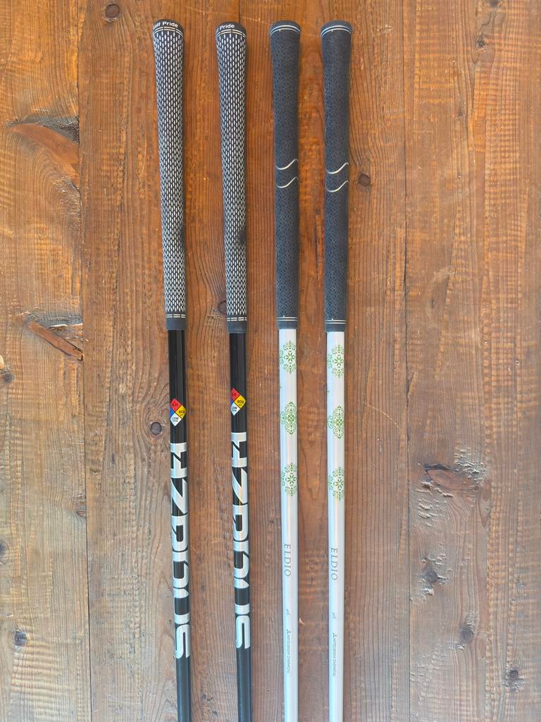 Golf Shafts – HZRDUS Hybrid & Mitsubishi ELDIO, Ophalen of Verzenden, Zo goed als nieuw