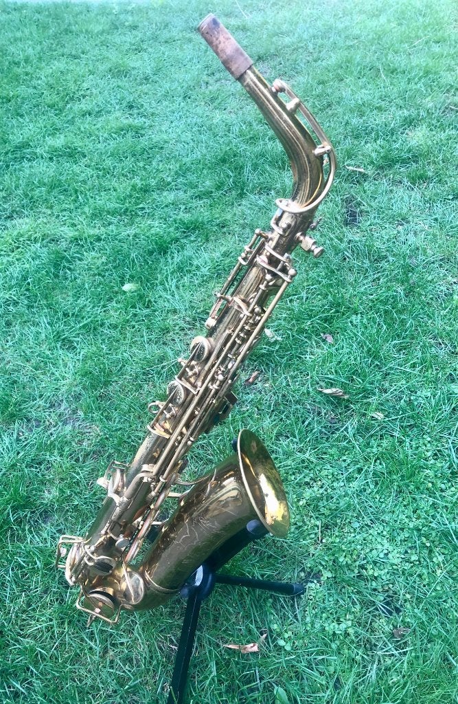 Selmer Large Bore altsax, Ophalen of Verzenden, Gebruikt, Alt