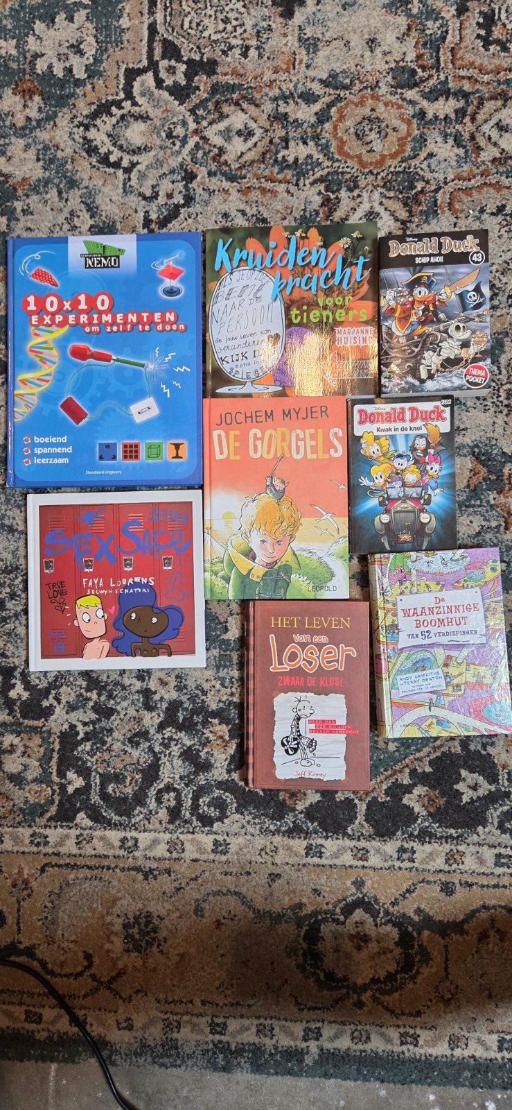 Diverse kinderboeken: De Gorgels, Donald Duck, Experimenten, Ophalen of Verzenden, Gelezen, Fictie algemeen