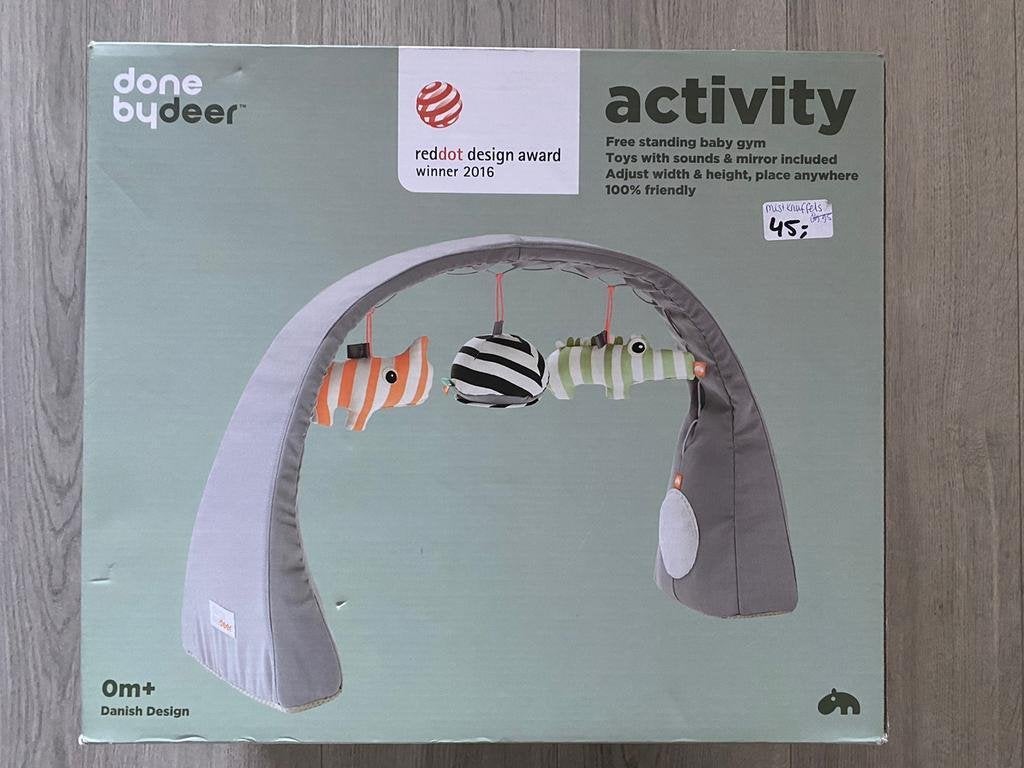 Baby gym Activity Gym grijs Done By Deer, Kinderen en Baby's, Ophalen of Verzenden, Nieuw, Babygym