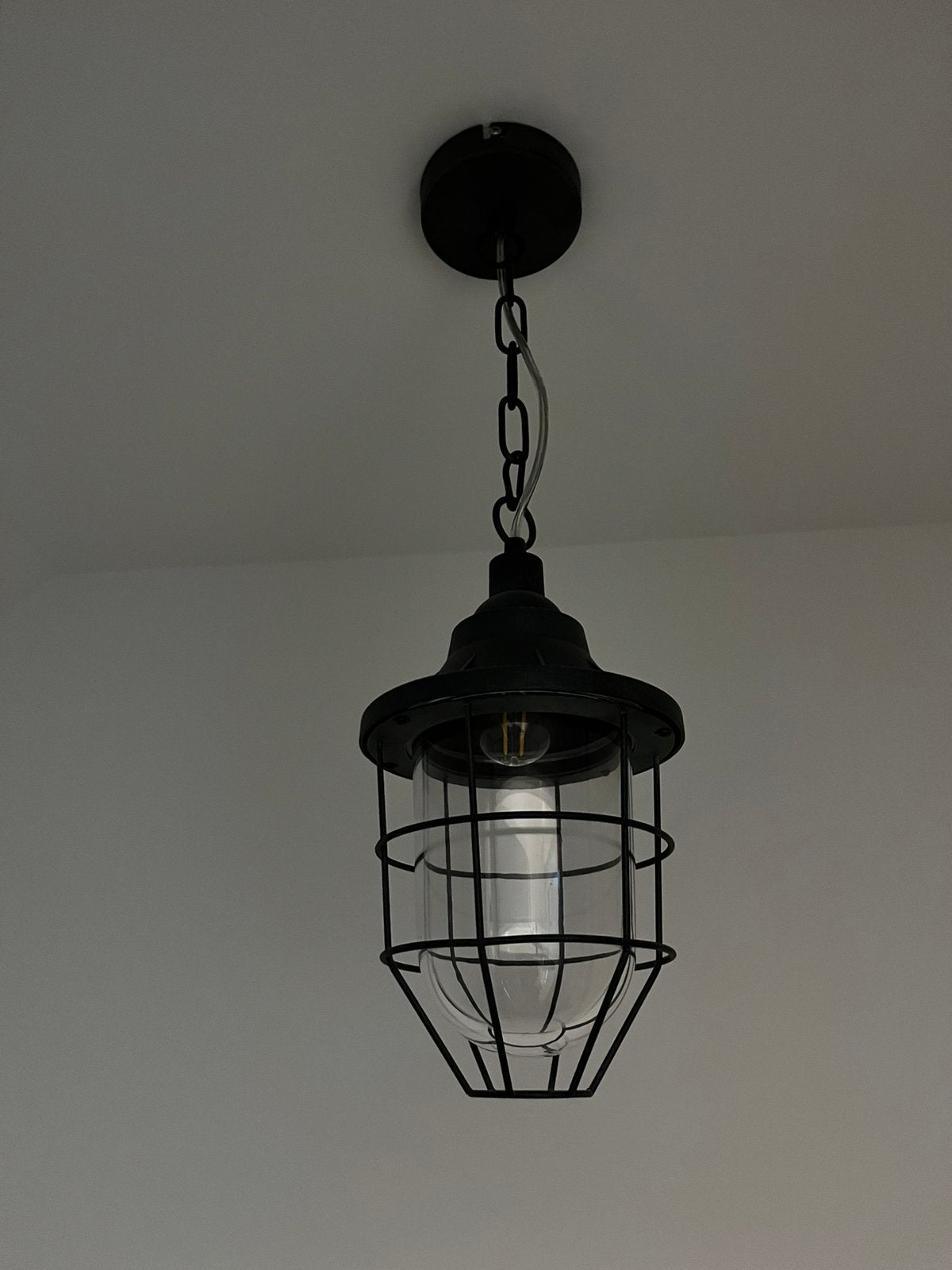 Lantaarn lampen 2 st., Ophalen of Verzenden, Zo goed als nieuw, Minder dan 50 cm
