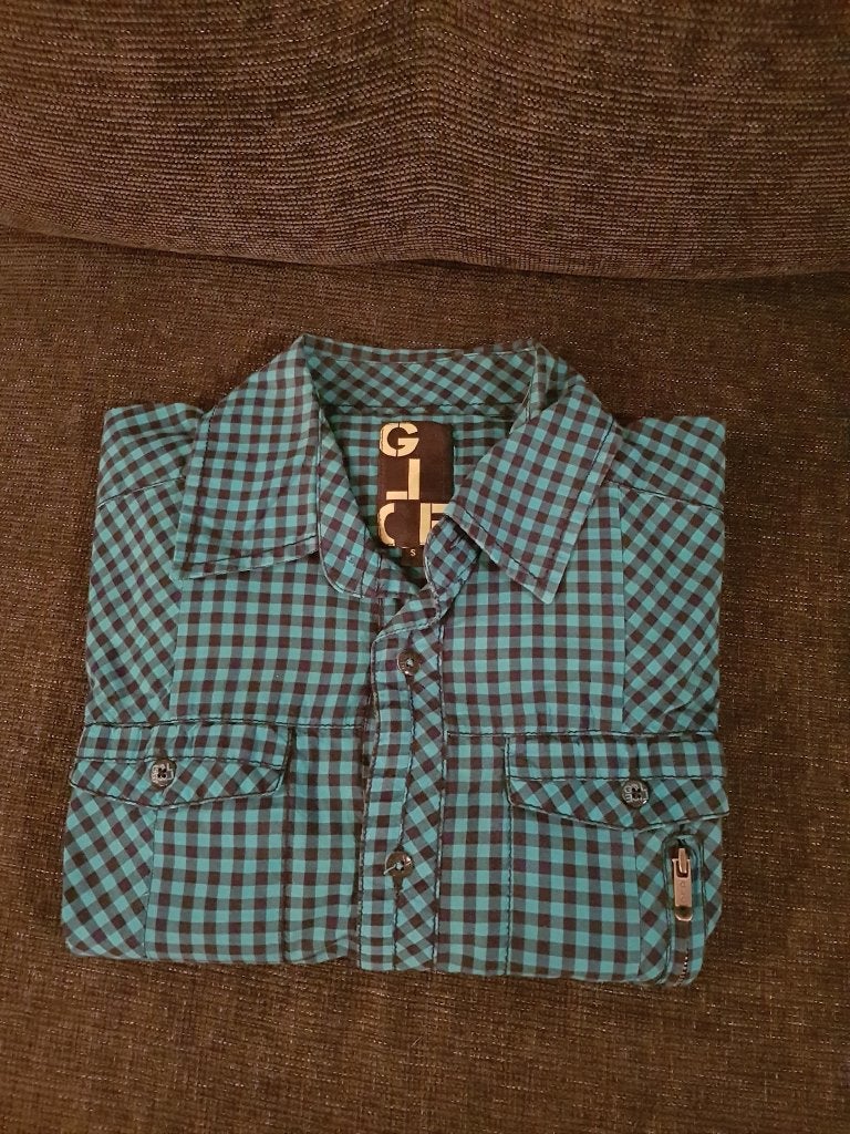 overhemd, Ophalen, Zo goed als nieuw, Blauw, Halswijdte 41/42 (L)