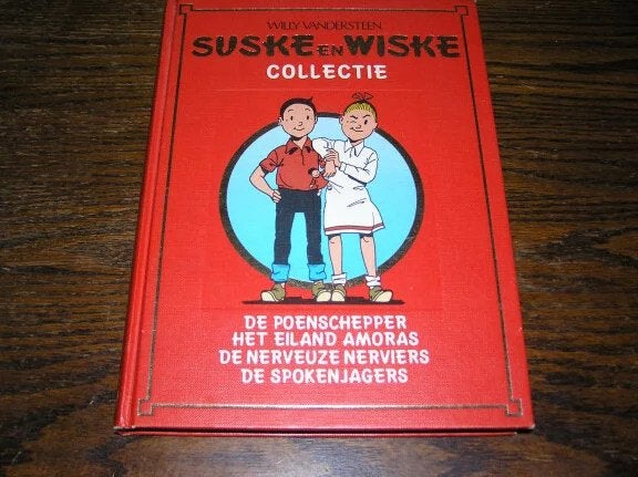 Suske en Wiske collectie, 4 verhalen in een band, Boeken, Eén stripboek, Ophalen of Verzenden, Zo goed als nieuw, Willie Vandersteen
