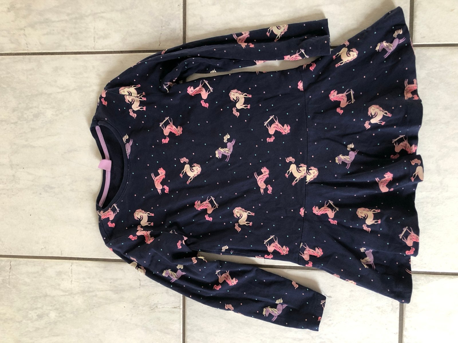 Dopodopo jurkje met eenhoorns, mt.122, Kinderen en Baby's, Kinderkleding | Maat 122, Ophalen of Verzenden, Zo goed als nieuw, Meisje