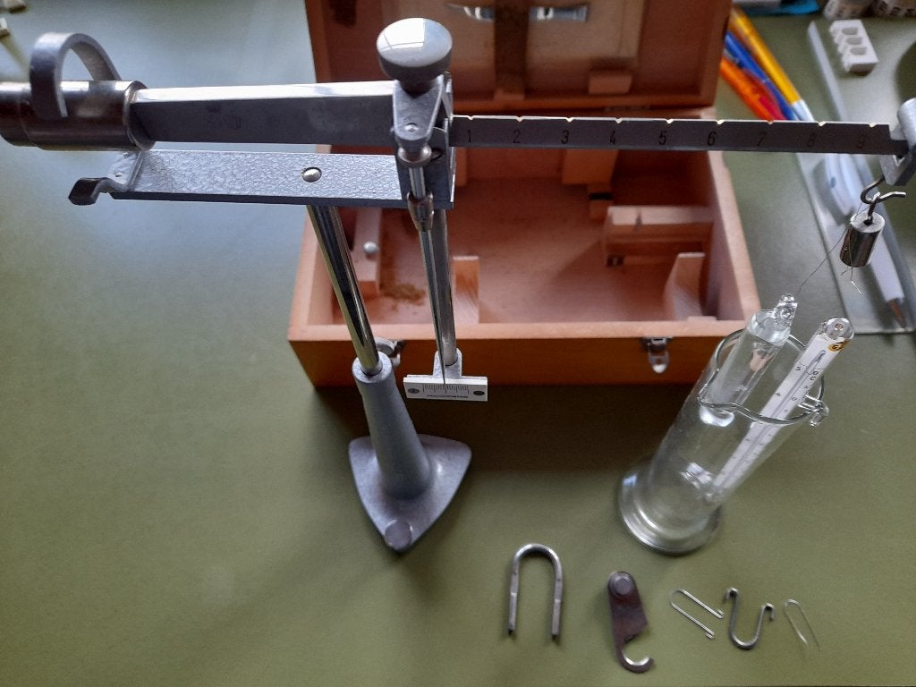 Westphal`sche Spezifische Waage Nr. SP 507 Apotheke, Antiek en Kunst, Antiek | Gereedschap en Instrumenten, Ophalen of Verzenden