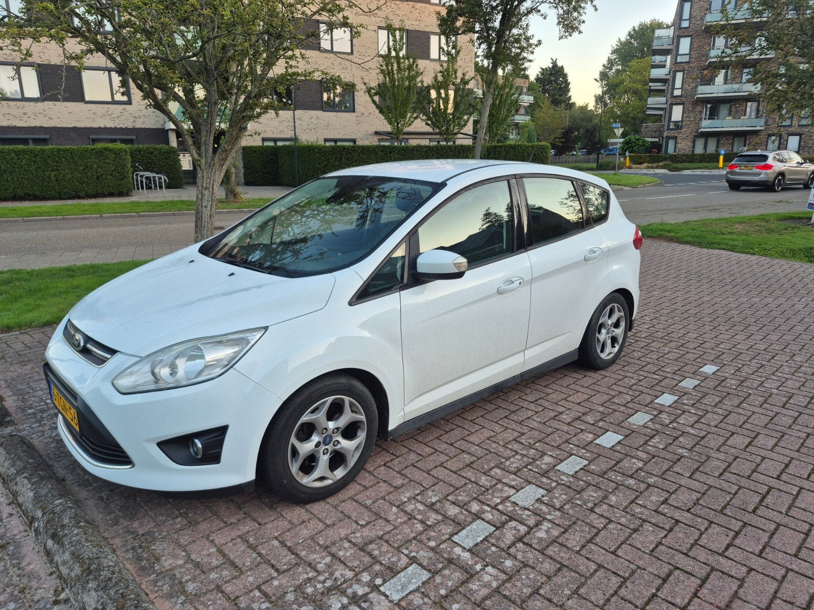 Ford C-Max 1.0 92KW 2014 Wit, Voorwielaandrijving, 125 pk, Wit, Origineel Nederlands